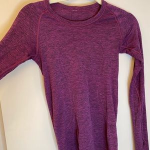 long sleeve athletic top